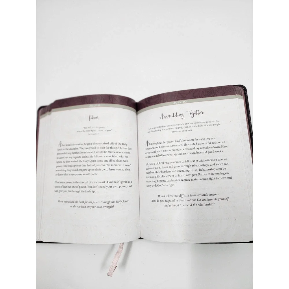 Daily Strength for Women 365 Day Devotional BroadStreet Publishing Faux Leather